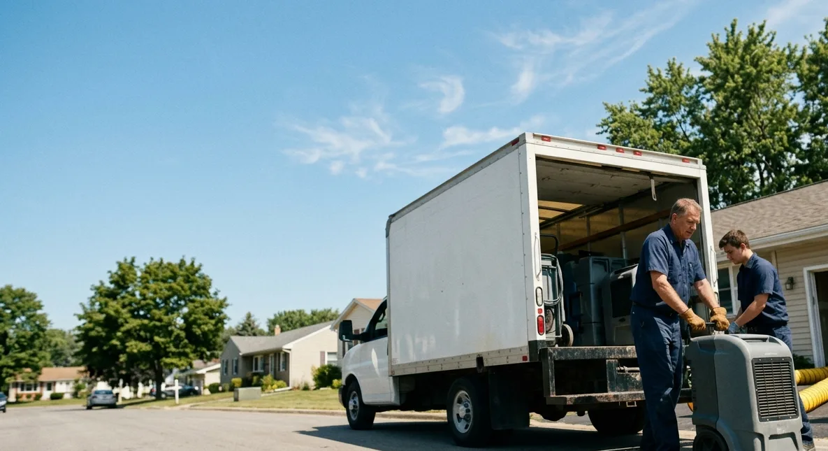 Water Damage Cleanup in Rosedale, IN near me
